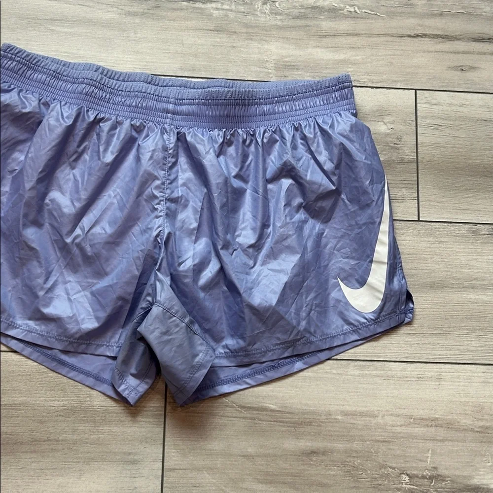 Nike Dri-Fit lavender color running athletic shorts size large